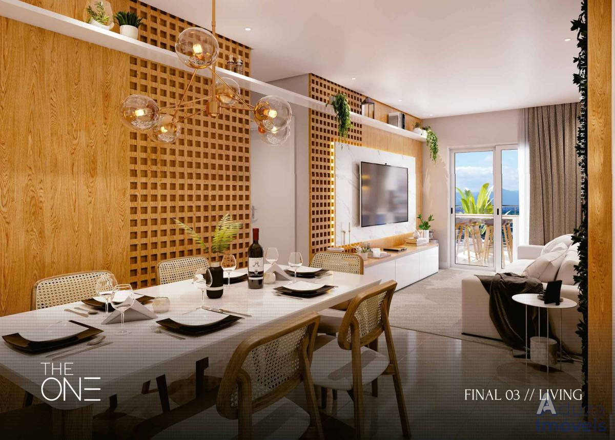 Apartamento à venda com 2 quartos - Boqueirão,Praia Grande