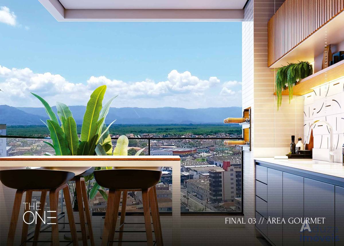 Apartamento à venda com 2 quartos - Boqueirão,Praia Grande