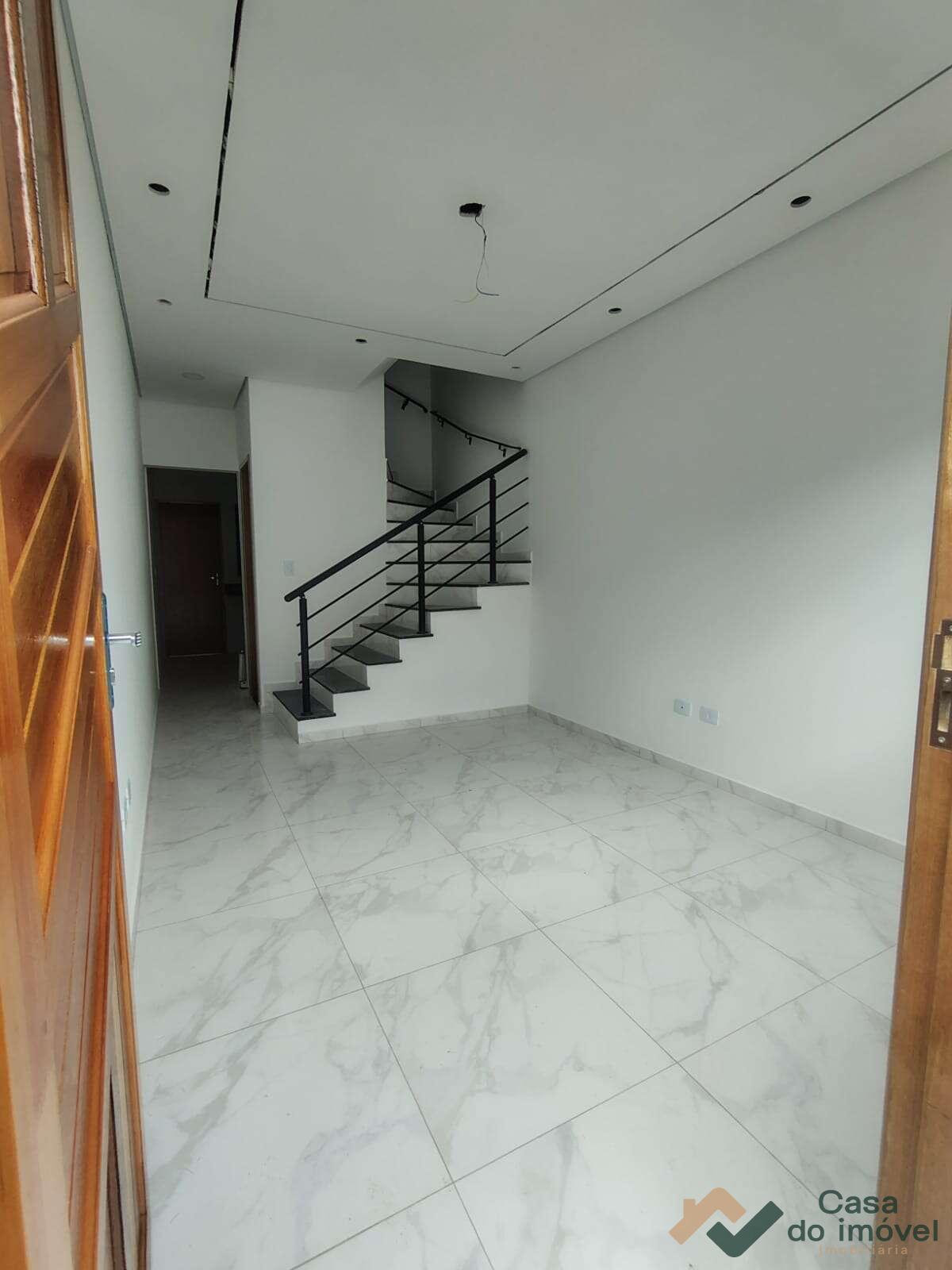  - Casa de condomínio à venda, no Residencial Rafael XIV em Praia Grande, Tude Bastos, com 2 quartos, 52m²